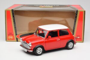 Mini Cooper Rouge Bburago 1:18 3379 Métal Moulé — image 8 sur 8