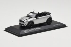 Mini Cooper S R57 Cabriolet Argent Minichamps 1:43 431138830 Métal Moulé — image 2 sur 6