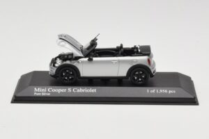 Mini Cooper S R57 Cabriolet Argent Minichamps 1:43 431138830 Métal Moulé — image 5 sur 6