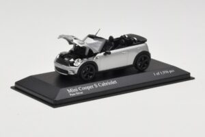 Mini Cooper S R57 Cabriolet Argent Minichamps 1:43 431138830 Métal Moulé — image 6 sur 6