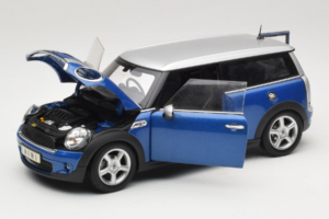 Mini Cooper S Clubman R55 Bleu & Argent Kyosho 1:18 80430421048 Métal Moulé — image 2 sur 8