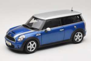 Mini Cooper S Clubman R55 Bleu & Argent Kyosho 1:18 80430421048 Métal Moulé