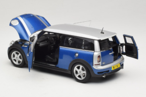 Mini Cooper S Clubman R55 Bleu & Argent Kyosho 1:18 80430421048 Métal Moulé — image 5 sur 8