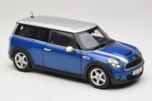 Mini Cooper S Clubman R55 Bleu & Argent Kyosho 1:18 80430421048 Métal Moulé — image 6 sur 8