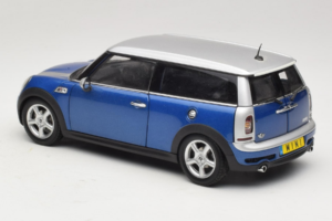 Mini Cooper S Clubman R55 Bleu & Argent Kyosho 1:18 80430421048 Métal Moulé — image 7 sur 8