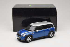 Mini Cooper S Clubman R55 Bleu & Argent Kyosho 1:18 80430421048 Métal Moulé — image 8 sur 8