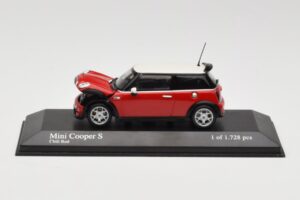 MINI Cooper S R53 Rouge Minichamps 1:43 431138200 Métal Moulé — image 5 sur 5