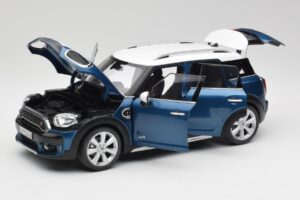 Mini Countryman F60 Island Bleu & Blanc Kyosho 1:18 80432447940 Métal Moulé — image 2 sur 8