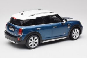 Mini Countryman F60 Island Bleu & Blanc Kyosho 1:18 80432447940 Métal Moulé — image 3 sur 8