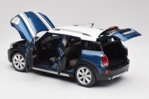 Mini Countryman F60 Island Bleu & Blanc Kyosho 1:18 80432447940 Métal Moulé — image 5 sur 8