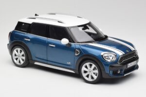 Mini Countryman F60 Island Bleu & Blanc Kyosho 1:18 80432447940 Métal Moulé — image 6 sur 8