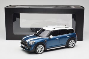 Mini Countryman F60 Island Bleu & Blanc Kyosho 1:18 80432447940 Métal Moulé — image 8 sur 8