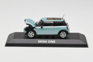 Mini One R50 Vert Clair Avec Toit Vert Clair Minichamps 1:43 MINI003 Métal Moulé