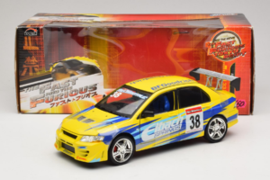 Mitsubishi Lancer EVO VII Fast & Furious Tokyo Drift Joyride 1:18 53607B Métal Moulé — image 6 sur 6
