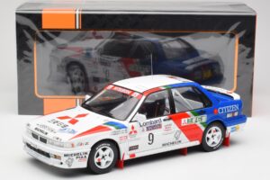 Mitsubishi Galant VR-4 #9 K. Eriksson / S. Parmander RAC Rally 1990 IXO 1:18 18RMC192A Métal Moulé — image 6 sur 6