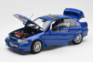 Mitsubishi Lancer EVO VI Bleu RHD AUTOart 1:18 77151 Métal Moulé — image 2 sur 8