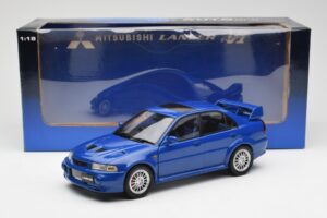 Mitsubishi Lancer EVO VI Bleu RHD AUTOart 1:18 77151 Métal Moulé — image 8 sur 8