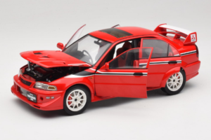 Mitsubishi Lancer Evo VI Tommi Makinen Edition Rouge AUTOart 1:18 77156 Métal Moulé — image 2 sur 8