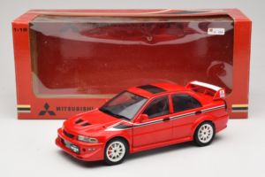 Mitsubishi Lancer Evo VI Tommi Makinen Edition Rouge AUTOart 1:18 77156 Métal Moulé — image 8 sur 8