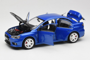 Mitsubishi Lancer Evolution X Bleu OEM 1:18 MLE01 Métal Moulé — image 2 sur 8