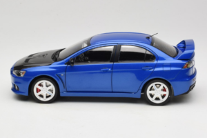 Mitsubishi Lancer Evolution X Bleu OEM 1:18 MLE01 Métal Moulé — image 4 sur 8