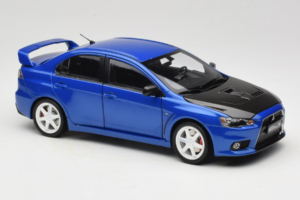 Mitsubishi Lancer Evolution X Bleu OEM 1:18 MLE01 Métal Moulé — image 6 sur 8