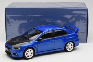 Mitsubishi Lancer Evolution X Bleu OEM 1:18 MLE01 Métal Moulé — image 8 sur 8