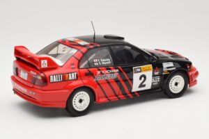 Mitsubishi Lancer Evolution VI #2 Y. Kataoka / S. Hayashi Winner Rally Canberra 1999 AUTOart 1:18 89942 Métal Moulé — image 3 sur 8