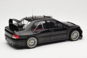 Mitsubishi Lancer Evolution WRC Plain Body Noir AUTOart 1:18 80528 Métal Moulé — image 3 sur 8