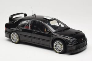 Mitsubishi Lancer Evolution WRC Plain Body Noir AUTOart 1:18 80528 Métal Moulé — image 6 sur 8