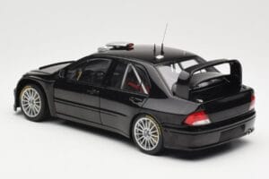 Mitsubishi Lancer Evolution WRC Plain Body Noir AUTOart 1:18 80528 Métal Moulé — image 7 sur 8