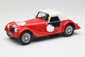 Morgan 4/4 Plus Competition Hardtop Rouge Kyosho 1:18 08114R Métal Moulé