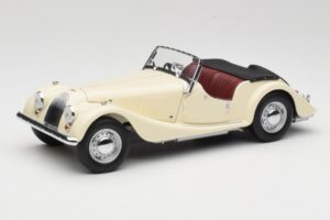 Morgan 4/4 Series II Blanc Kyosho 1:18 08111W Métal Moulé