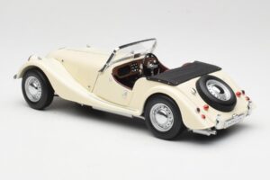 Morgan 4/4 Series II Blanc Kyosho 1:18 08111W Métal Moulé — image 7 sur 8