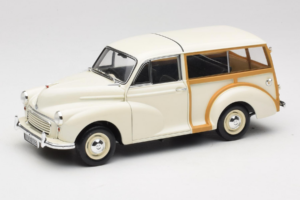 Morris Minor Traveller Blanc Minichamps 1:18 150137010 Métal Moulé