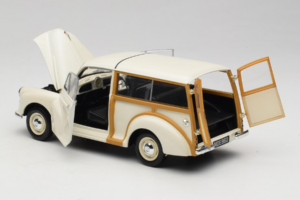 Morris Minor Traveller Blanc Minichamps 1:18 150137010 Métal Moulé — image 5 sur 9