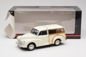 Morris Minor Traveller Blanc Minichamps 1:18 150137010 Métal Moulé — image 9 sur 9