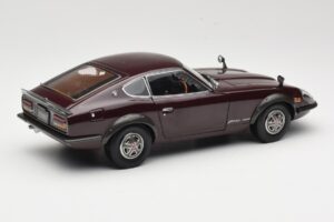Nissan Fairlady 240Z-G S30 Bordeaux Kyosho 1:18 08212M Métal Moulé — image 3 sur 8