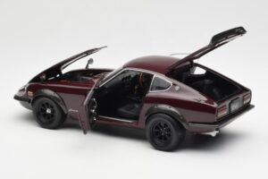 Nissan Fairlady 240ZG Marron Kyosho 1:18 08217M Métal Moulé — image 5 sur 8