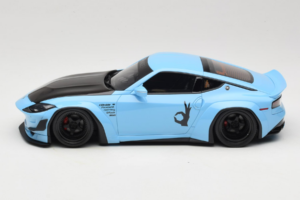 Nissan Fairlady Z RZ34 Pandem China Blue Black GT Spirit 1:18 GT943 Résine — image 3 sur 6