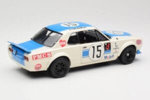 Nissan Skyline 2000GT-R KPGC10 #15 K. Takahashi Nissan Works JTCC 1972 Kyosho 1:18 08122B Métal Moulé — image 3 sur 8