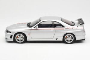 Nissan Skyline GT-R R33 R-Tune Argent AUTOart 1:18 77326 Métal Moulé — image 4 sur 8