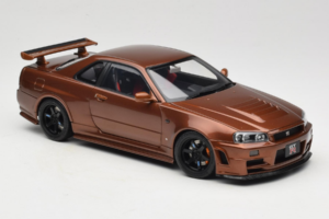 Nissan Skyline GT-R R34 Customized Metallic Bronze MotorHelix 1:18 M83414 Métal Moulé — image 6 sur 8
