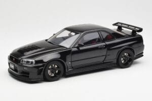 Nissan Skyline GT-R R34 NISMO Z-Tune Noir AUTOart 1:18 77355 Métal Moulé