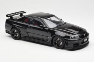 Nissan Skyline GT-R R34 NISMO Z-Tune Noir AUTOart 1:18 77355 Métal Moulé — image 6 sur 8