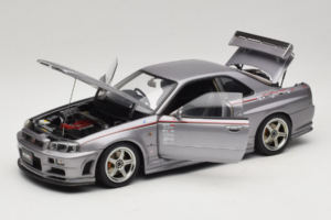 Nissan Skyline GT-R R34 Nismo S-Tune Argent AUTOart 1:18 77358 Métal Moulé — image 2 sur 8