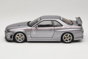 Nissan Skyline GT-R R34 Nismo S-Tune Argent AUTOart 1:18 77358 Métal Moulé — image 4 sur 8