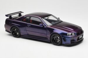 Nissan Skyline GT-R R34 NISMO Z-Tune Midnight Violet III AUTOart 1:18 77464 Composite — image 6 sur 8