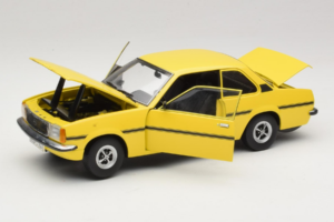 Opel Ascona B SR Jaune Avant Rayé Sun Star 1:18 5384 Métal Moulé — image 2 sur 9