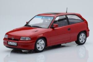 Opel Astra F GSi Rouge Norev 1:18 183672 Métal Moulé